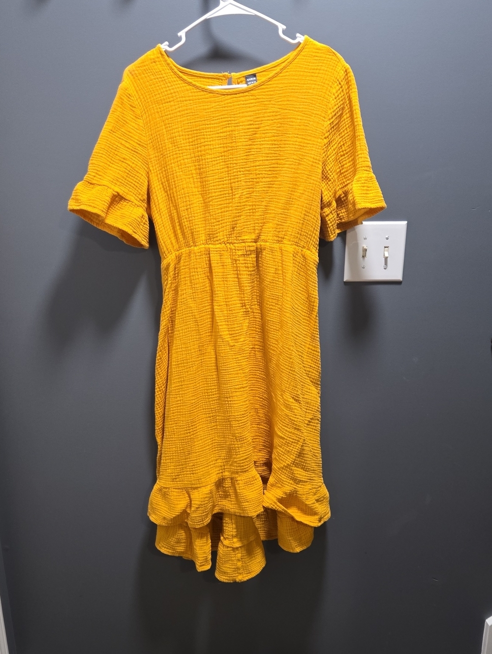 Sunflower Yellow Cotton Dress